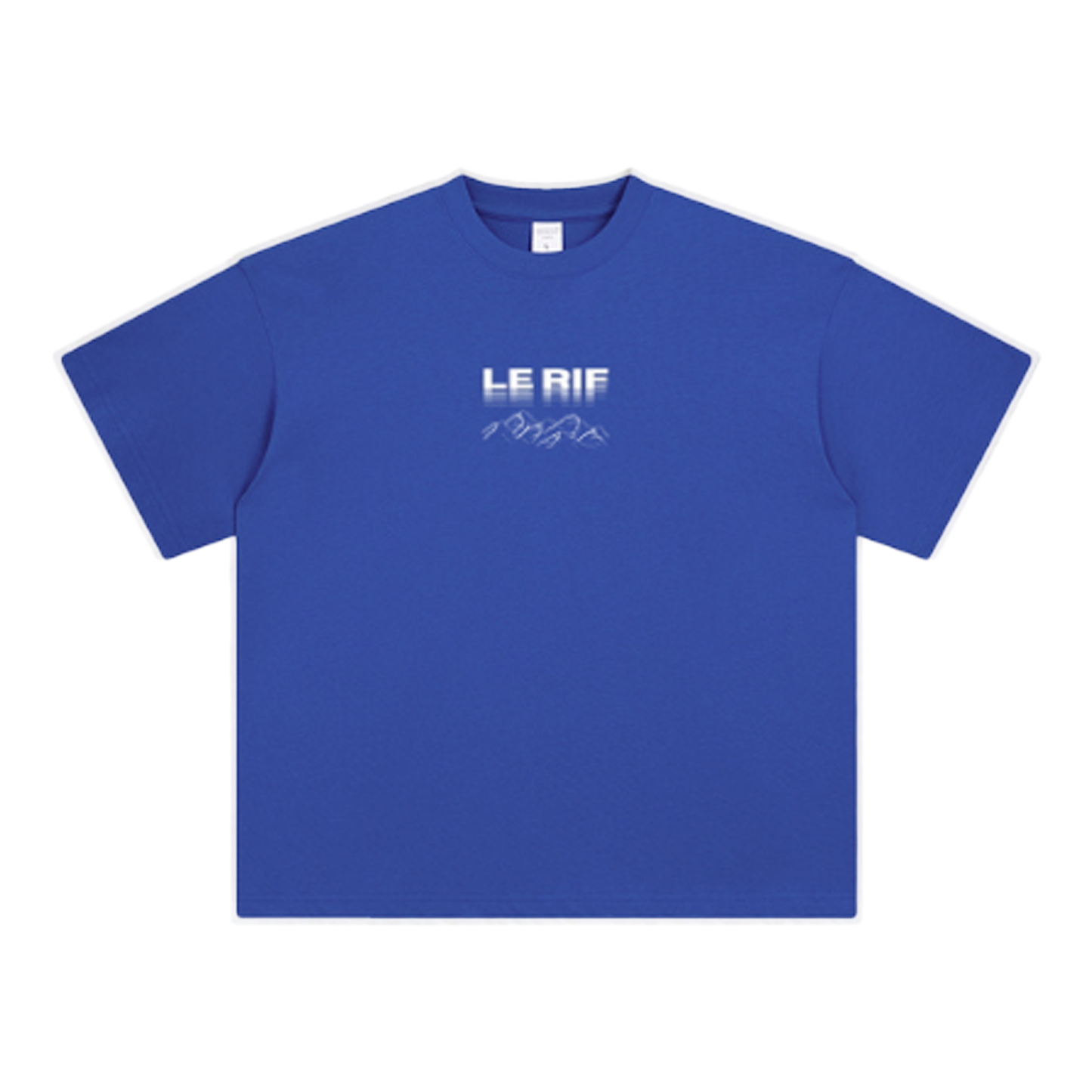 Le Rif Original Oversized Tee Royal Blue