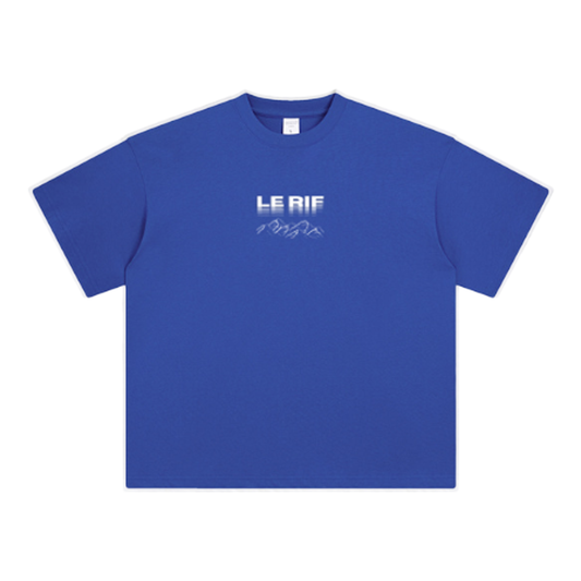 Le Rif Original Oversized Tee Royal Blue