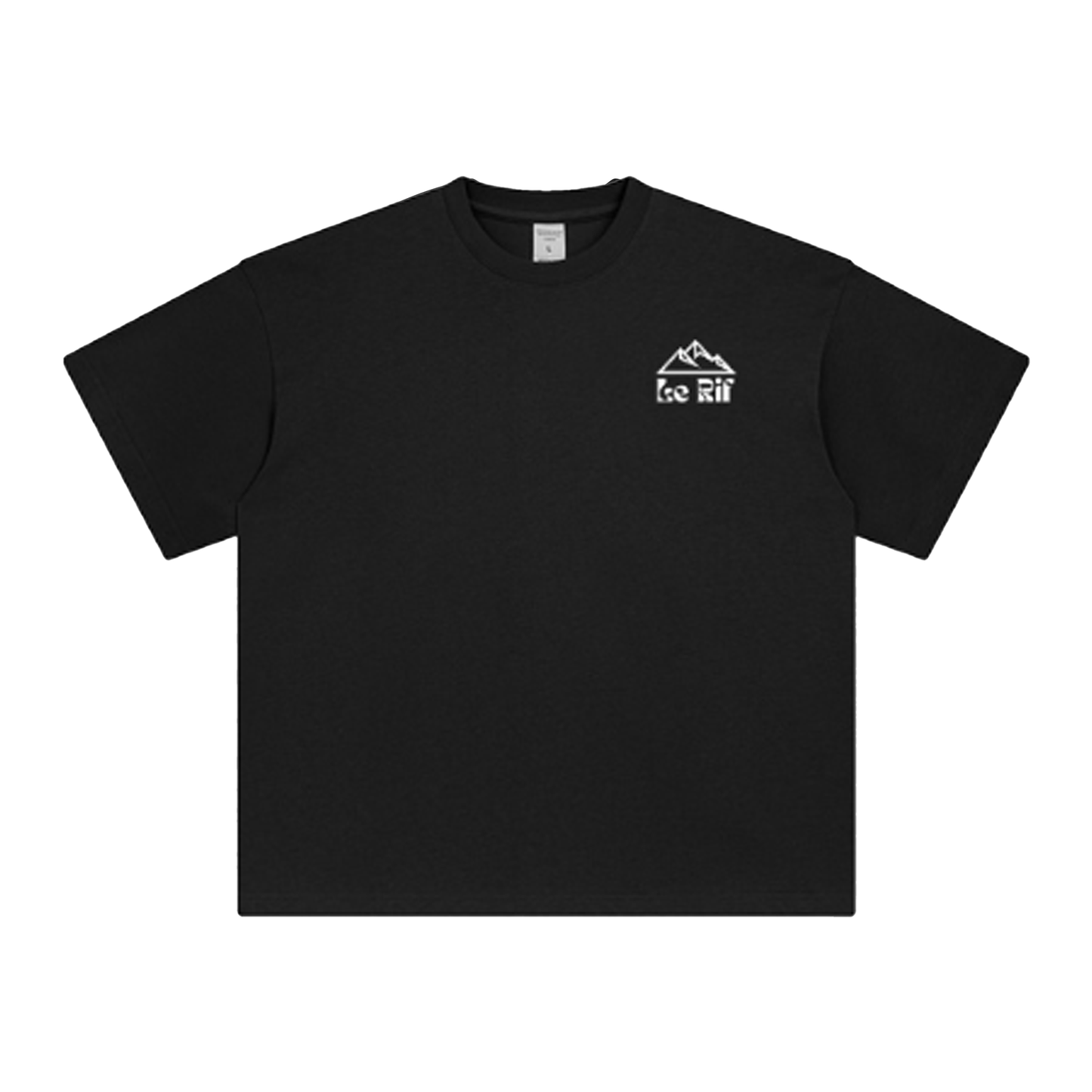 Le Rif Don't Stop Oversized Tee Black