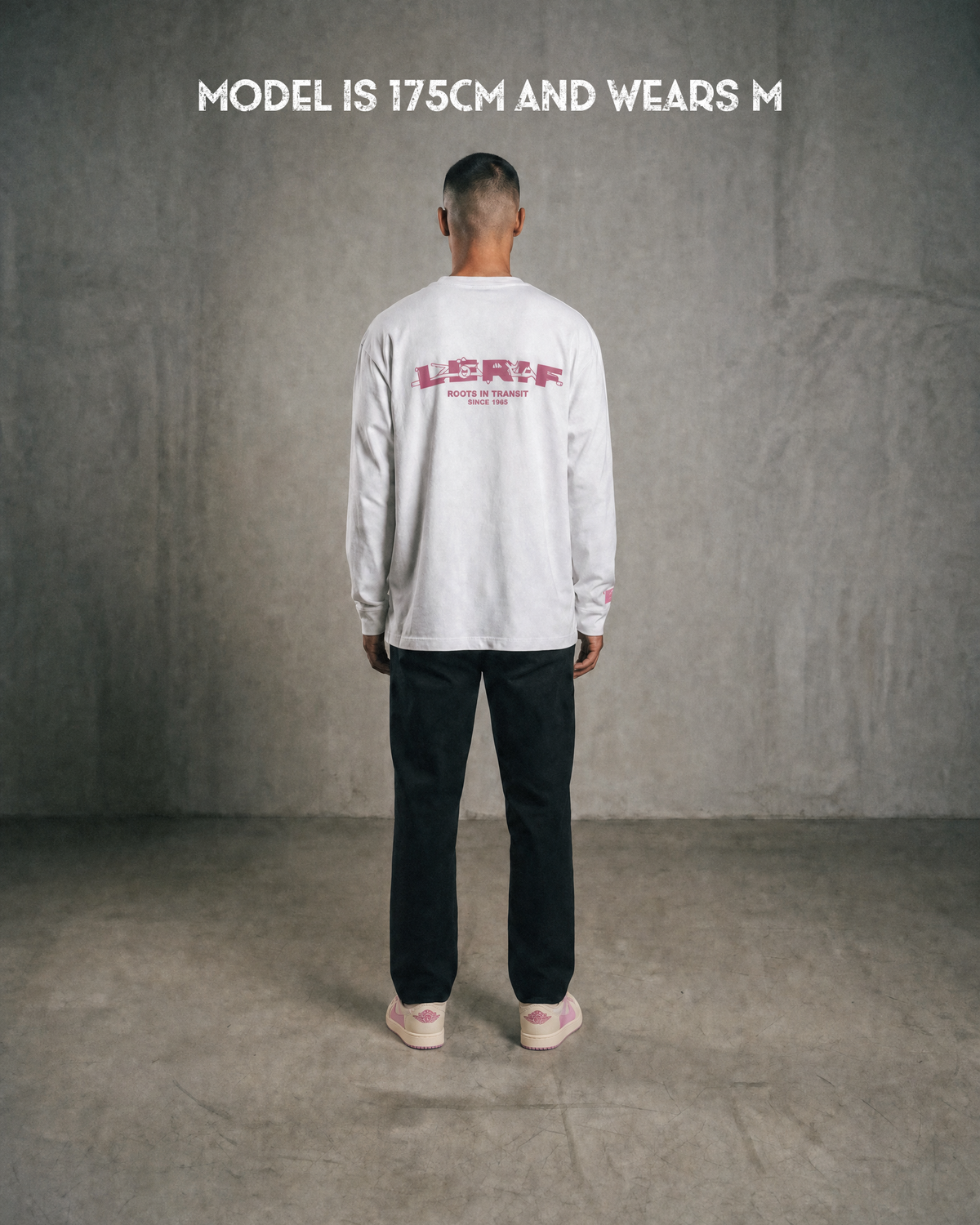 IZOURAN LONGSLEEVE | WHITE-PINK
