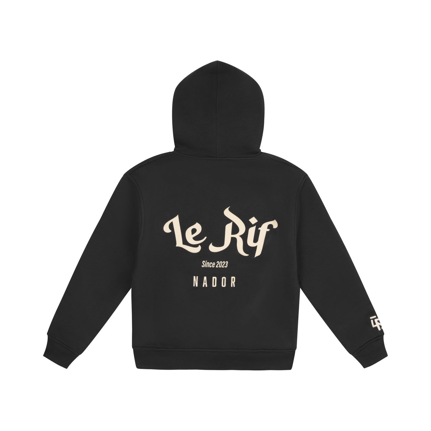 Le Rif Heritage Hoodie Black