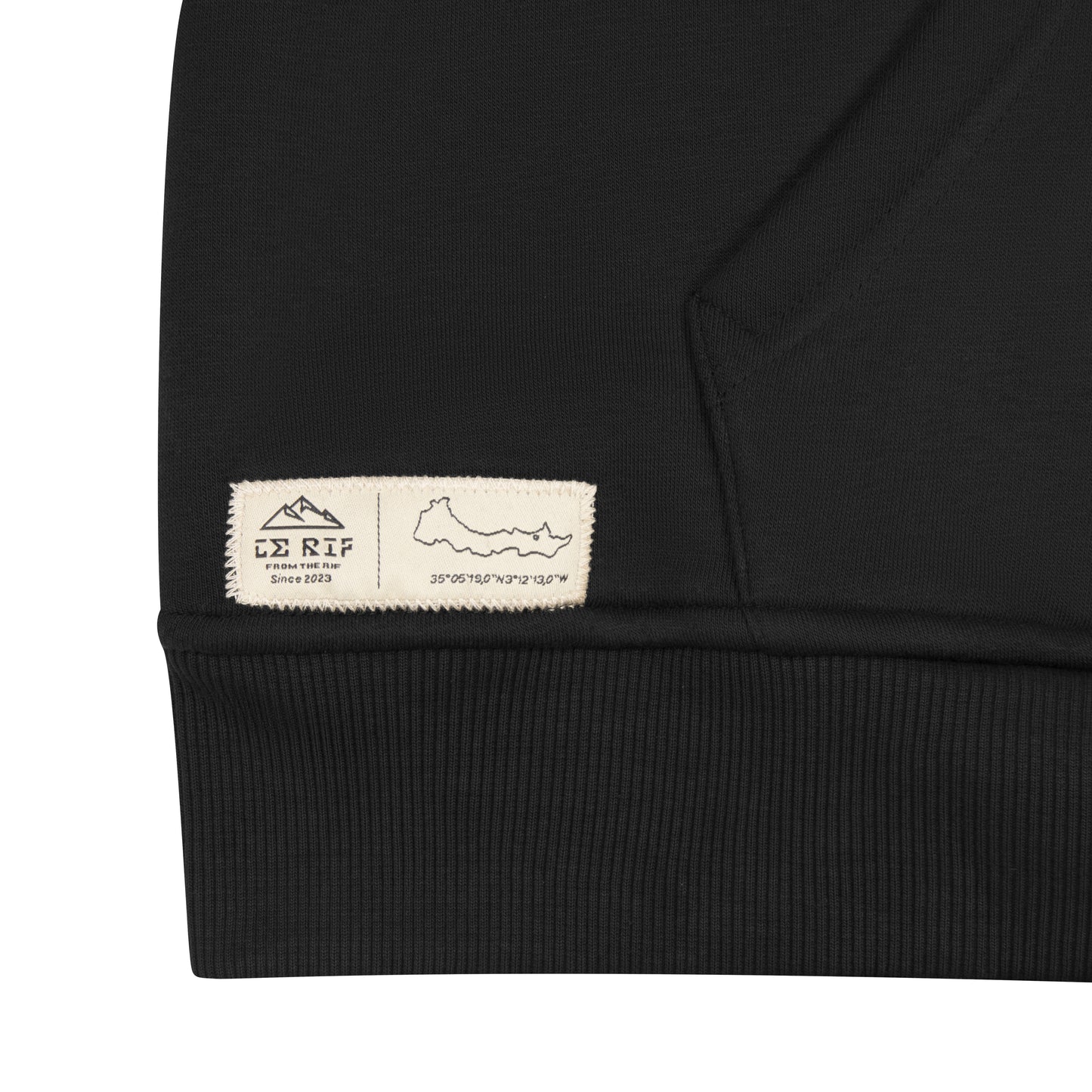 Le Rif Heritage Hoodie Black
