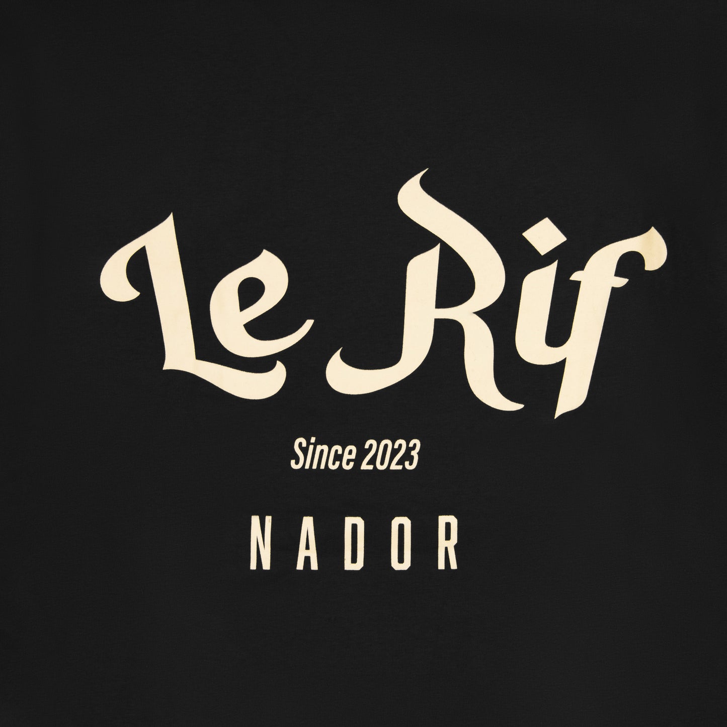 Le Rif Heritage Hoodie Black