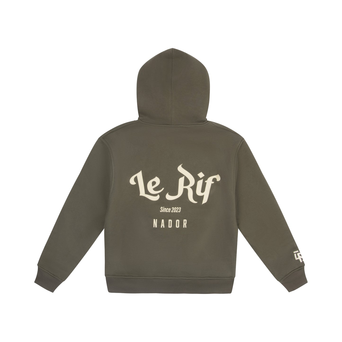 Le Rif Heritage Hoodie Olijfgroen