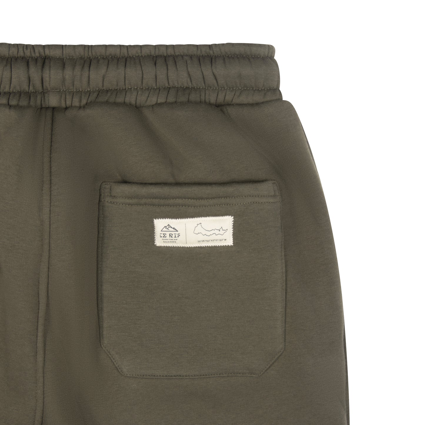 Le Rif Heritage Joggers Olive Green