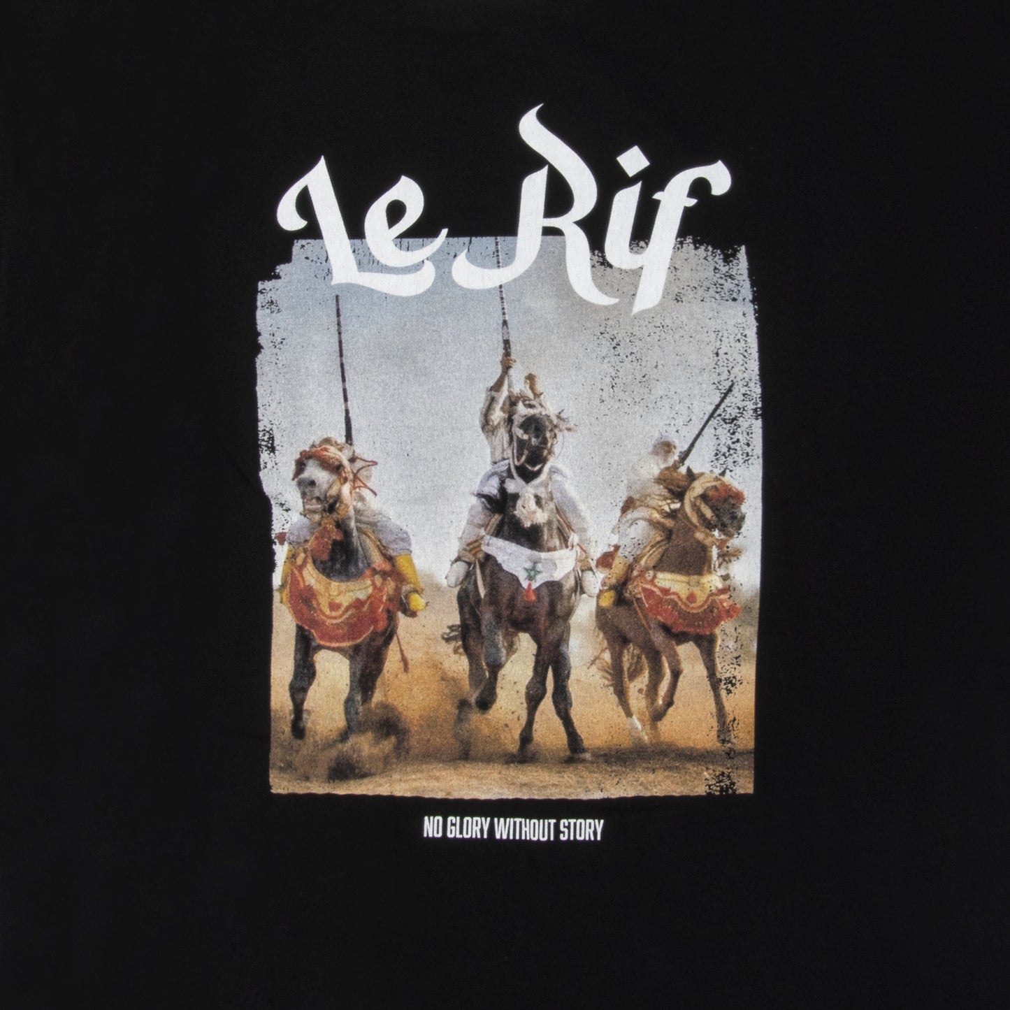 Le Rif Dust and Honor T-Shirt Black