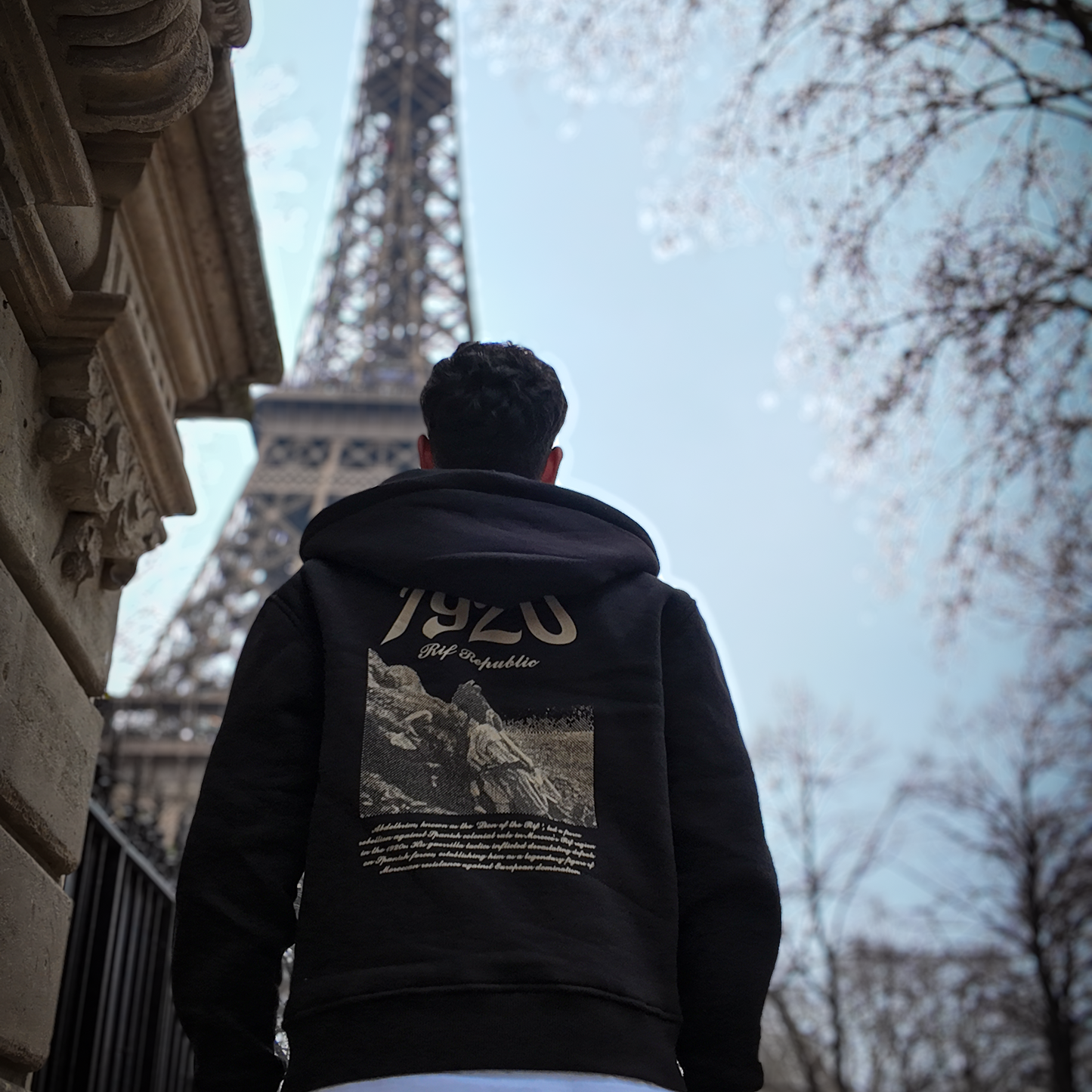 1920 Legacy Zip Hoodie Black - Limited Edition