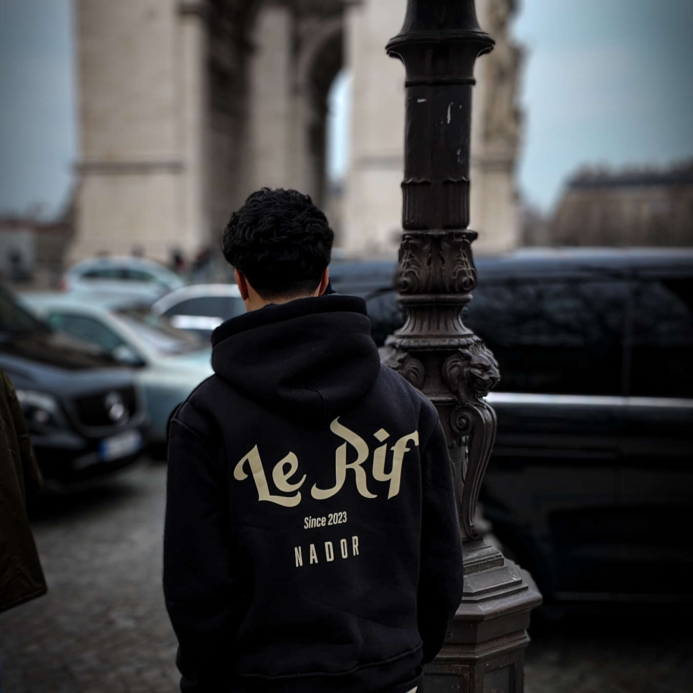 Le Rif Heritage Hoodie Black