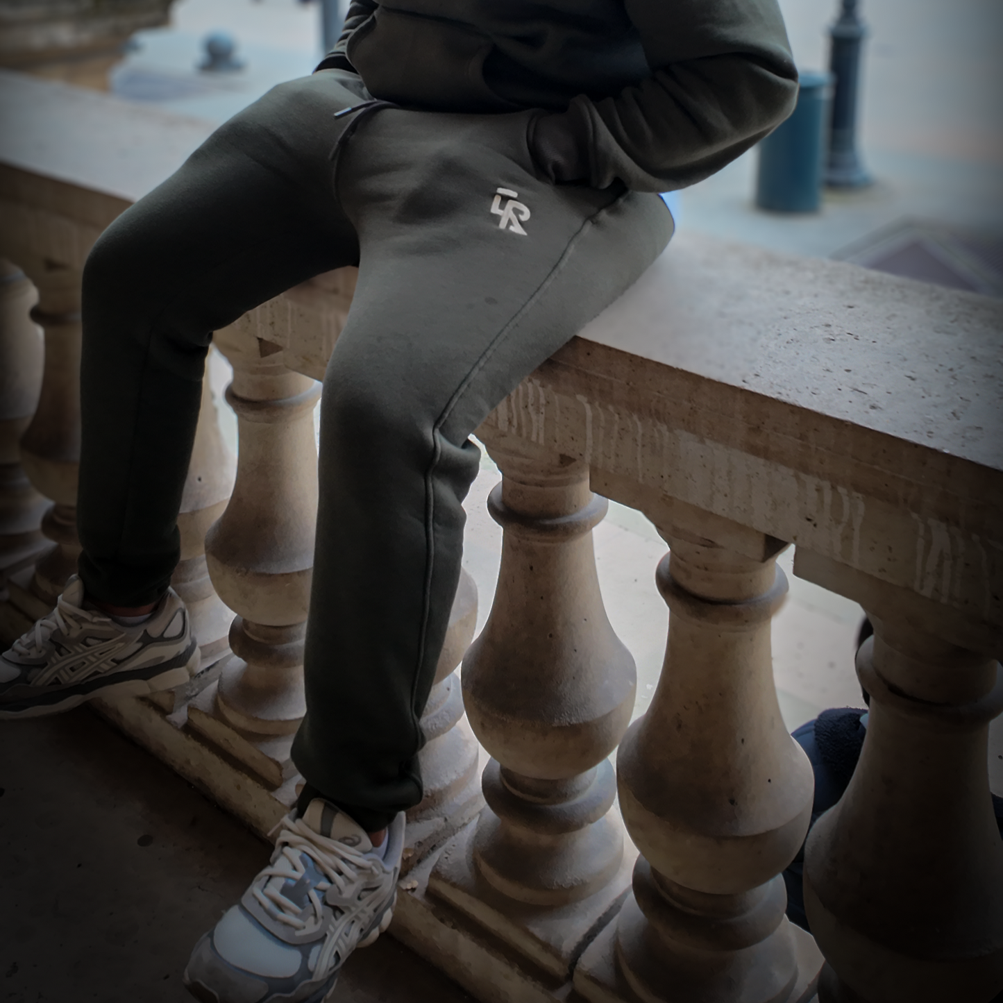 Le Rif Heritage Joggers Olive Green