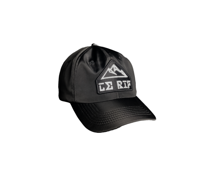 Casquette Nylon Le Rif Noir - Logo blanc