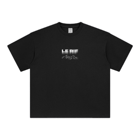 Le Rif Original Oversized Tee Black