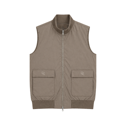 AMSMAR BODYWARMER | TAUPE