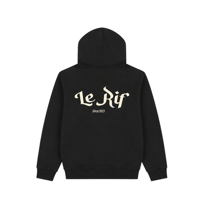Le Rif Heritage Hoodie Zwart