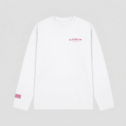IZOURAN LONGSLEEVE | WHITE-PINK
