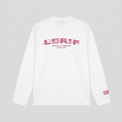 IZOURAN LONGSLEEVE | WHITE-PINK