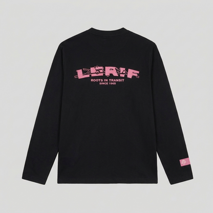 IZOURAN LONGSLEEVE | BLACK-PINK