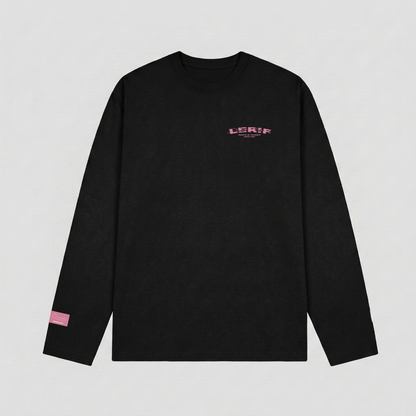 IZOURAN LONGSLEEVE | BLACK-PINK