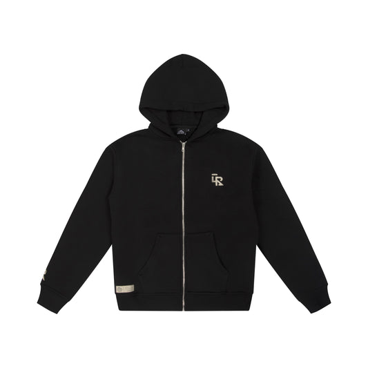 1920 Legacy Zip Hoodie Black - Limited Edition