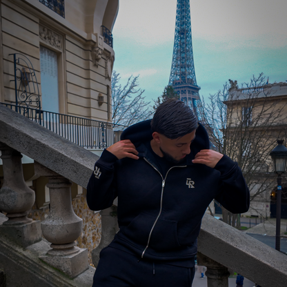 1920 Legacy Zip Hoodie Black - Limited Edition
