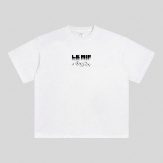 T-shirt oversize original Le Rif blanc
