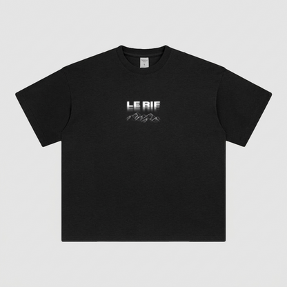 T-shirt oversize original Le Rif noir
