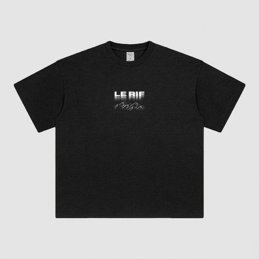 T-shirt oversize original Le Rif noir