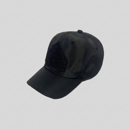 Nylon Le Rif Cap Zwart - Zwart logo