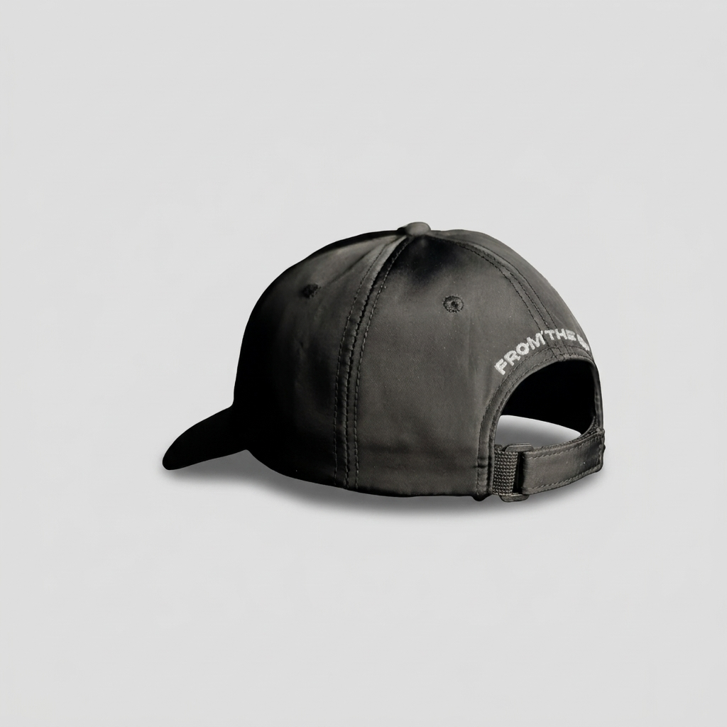 Casquette Nylon Le Rif Noir - Logo blanc