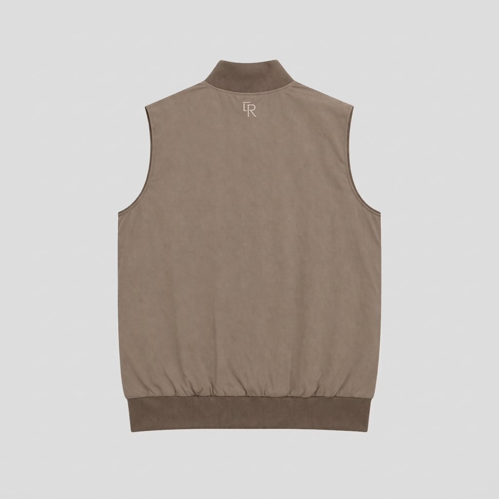 AMSMAR BODYWARMER | TAUPE