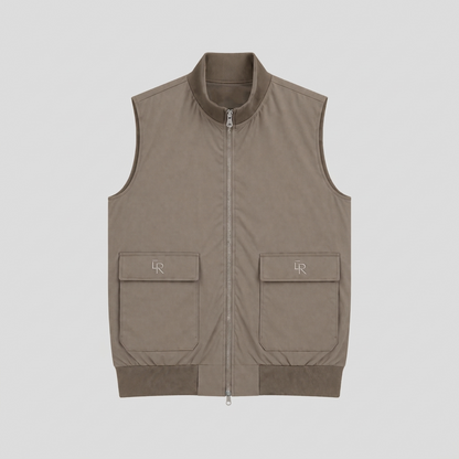 AMSMAR BODYWARMER | TAUPE