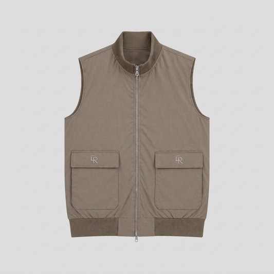 AMSMAR BODYWARMER | TAUPE