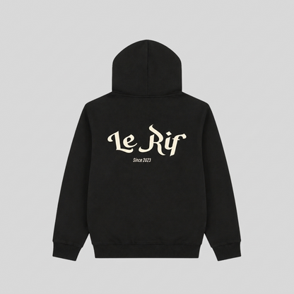 Sweat à capuche Le Rif Heritage Noir